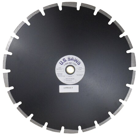 U.S.Saws 18" Asphalt Diamond Blade DAS18142